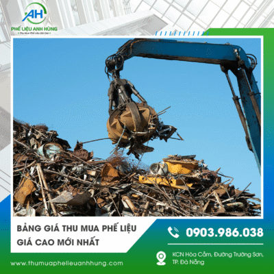 Phế liệu sắt vụn Anh Hùng - Liên Hệ 0903 986 038