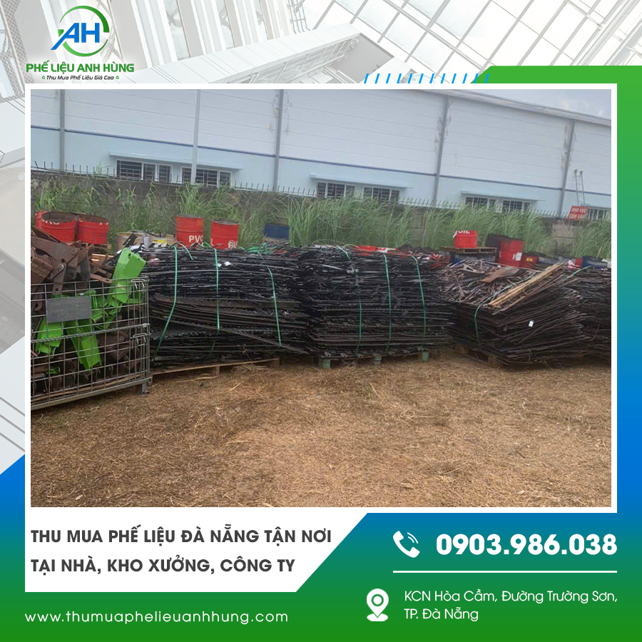 Thu mua phế liệu Đà Nẵng tận nơi, giá cao, minh bạch Thu mua phế liệu Đà Nẵng tận nơi, giá cao, minh bạch